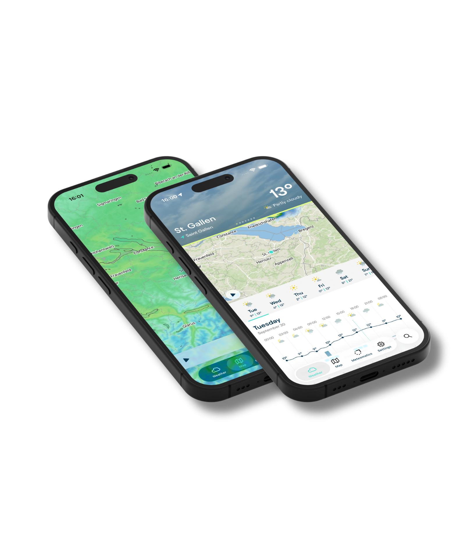 Weather app new website