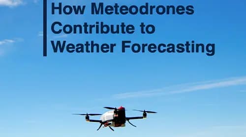 Research studies meteodrones contribute weather forecast