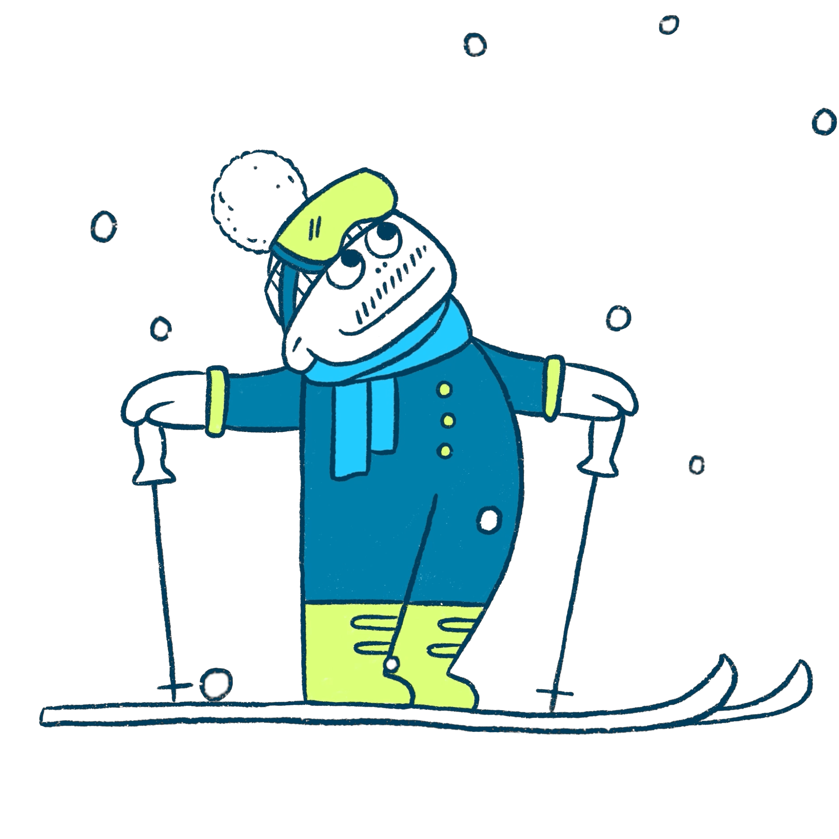 That guy snow