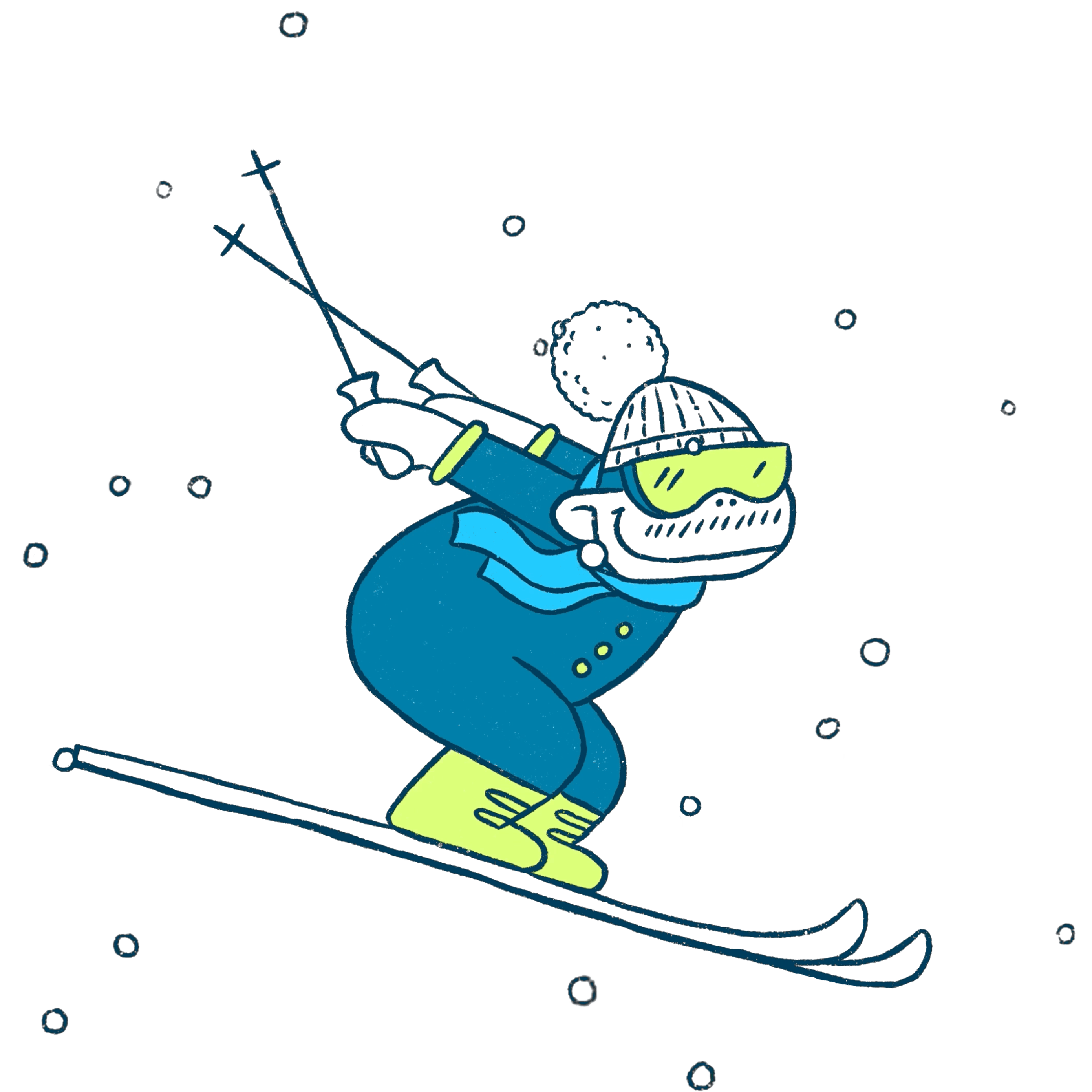 that guy snow down