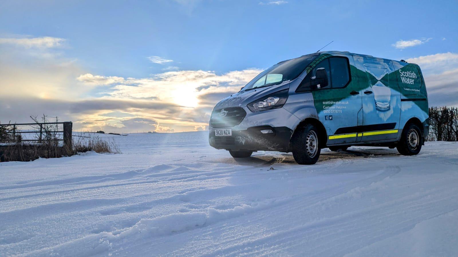 scottish water van