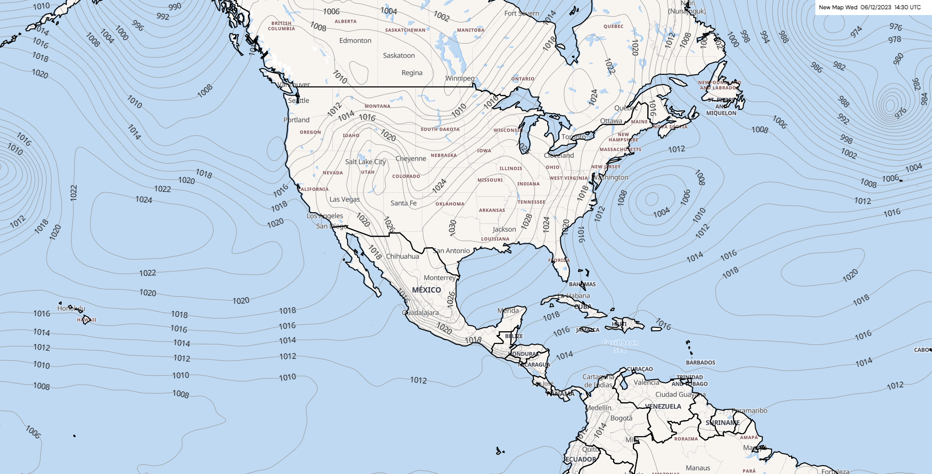 how to read isobars