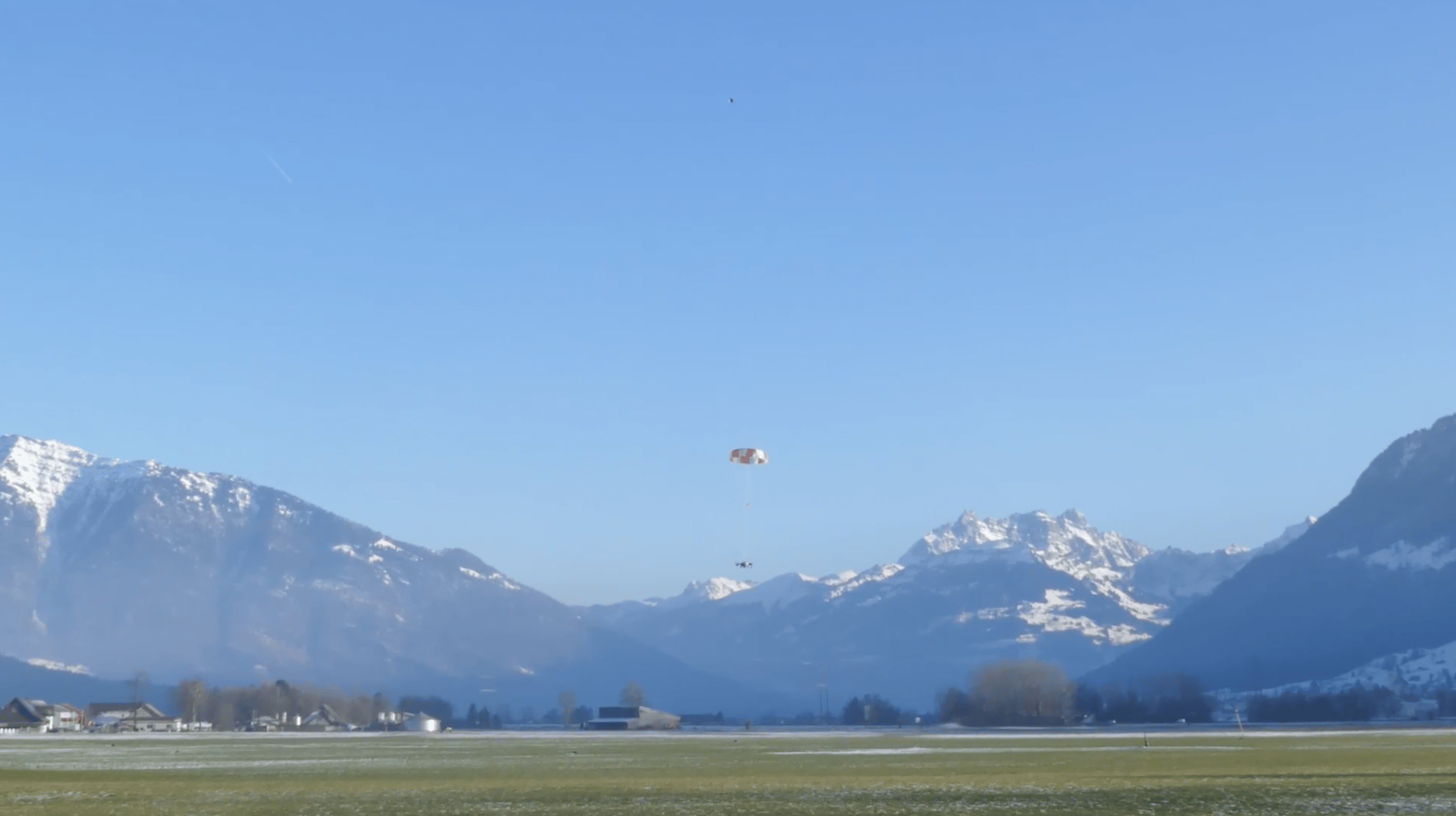 Drone parachute