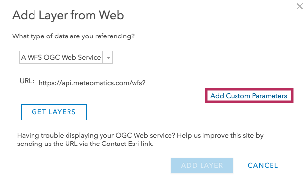 42 WFS online arcgis connector