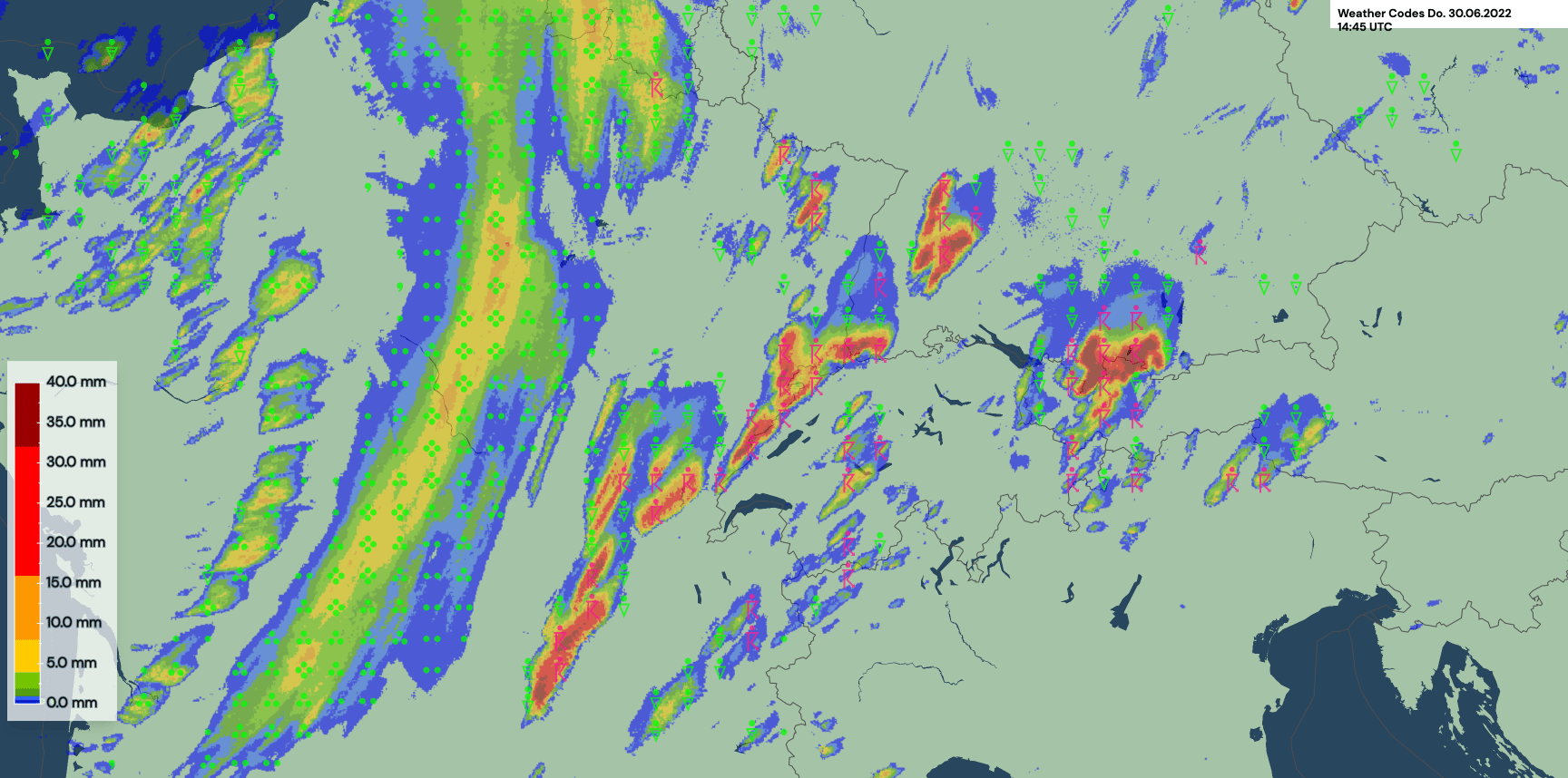 Derived parameters weather code new