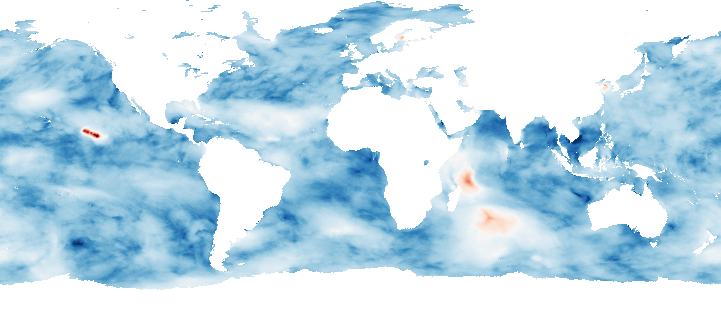 Image showing how extreme the maximum wave height will potentially be during the day