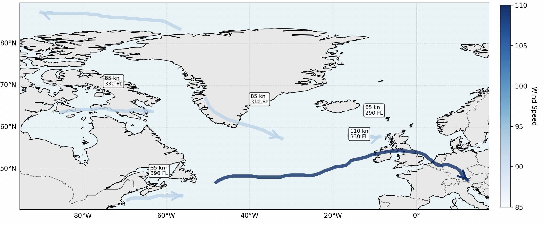 Jet Stream Visualisation