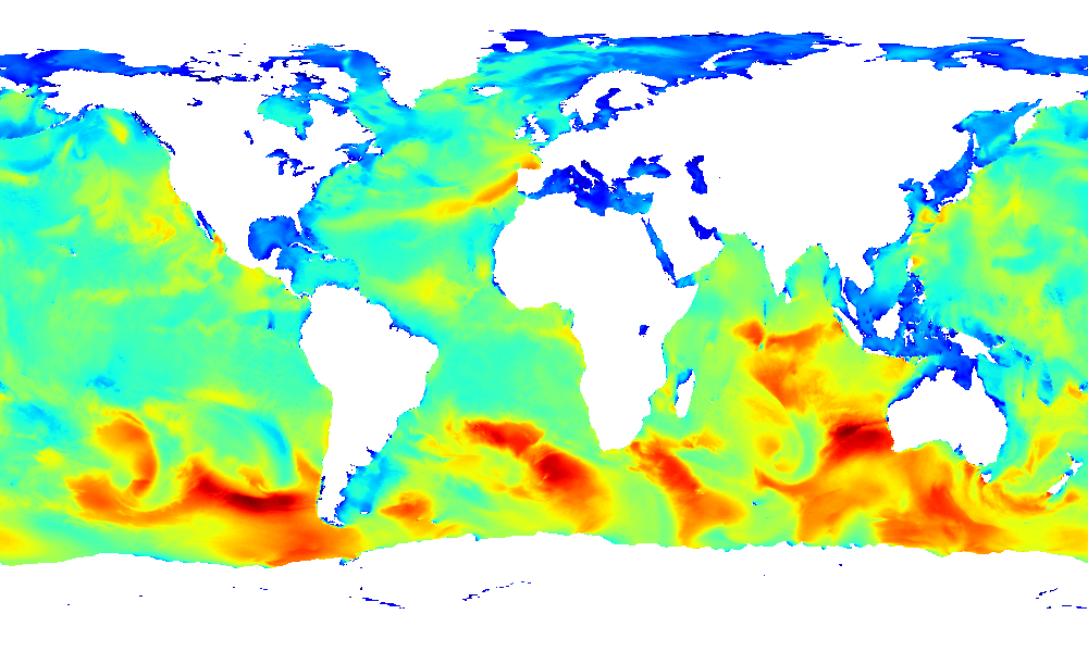 Mean wave period first moment