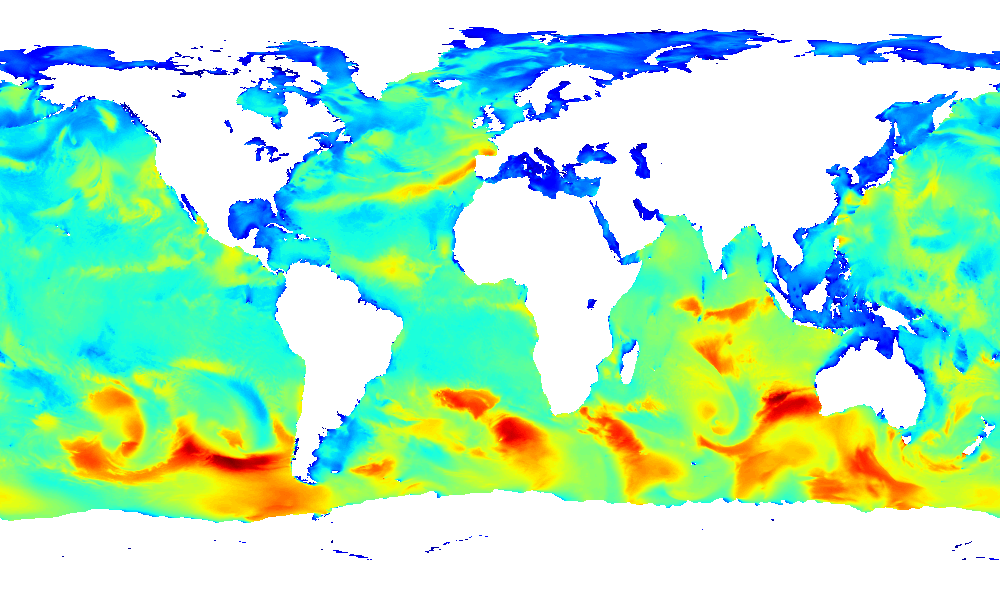 Mean wave period second moment