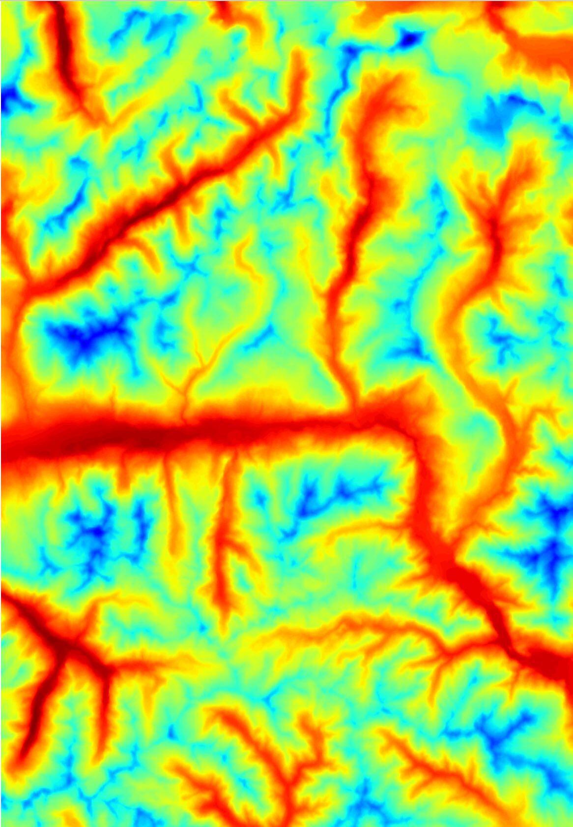 Model topo deviation