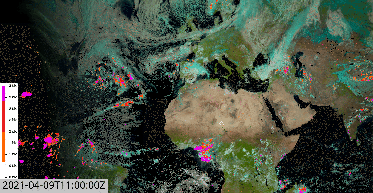 Sat storm warning