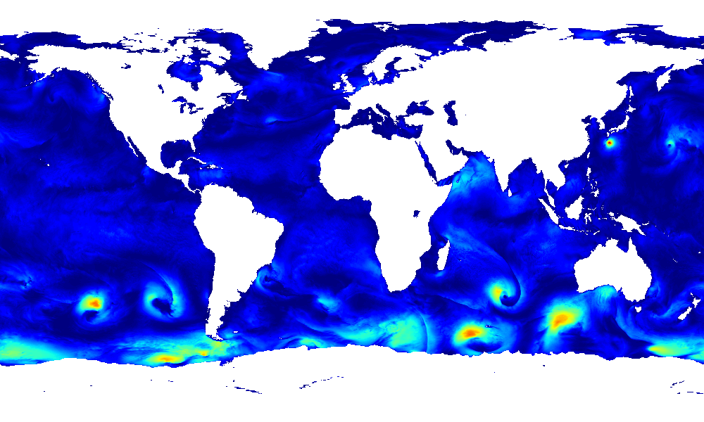 Significant height wind waves