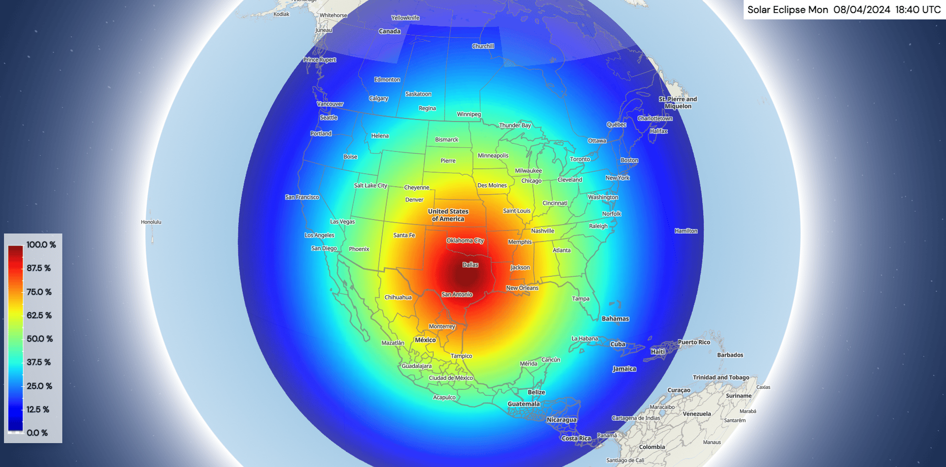 Solar eclipse metx