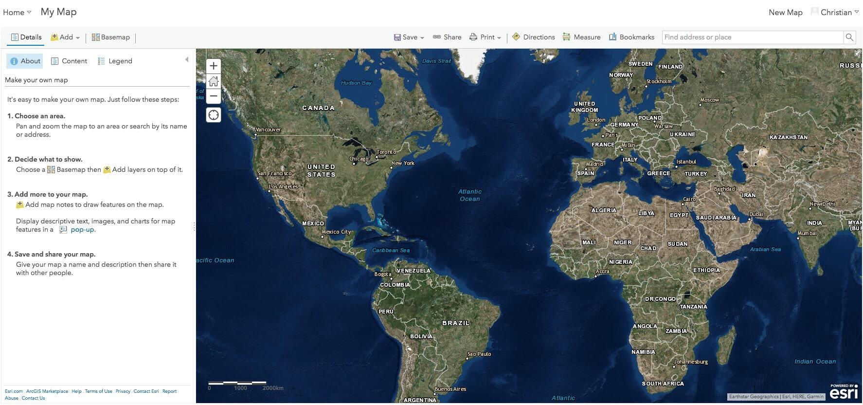 Start online arcgis connector