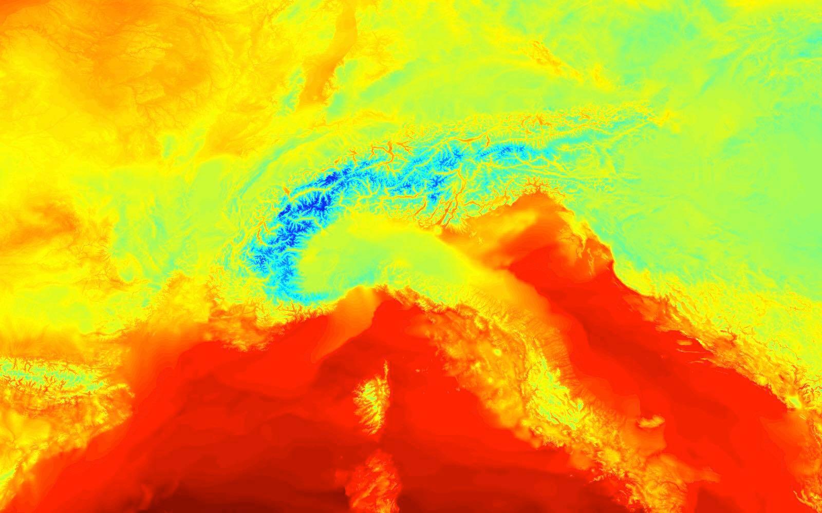 T 2m interpolated