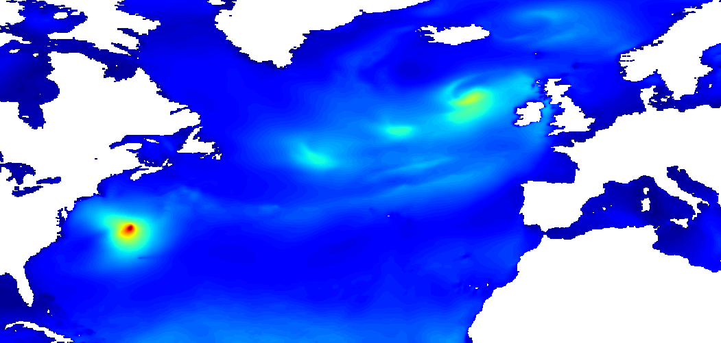 Wave heights