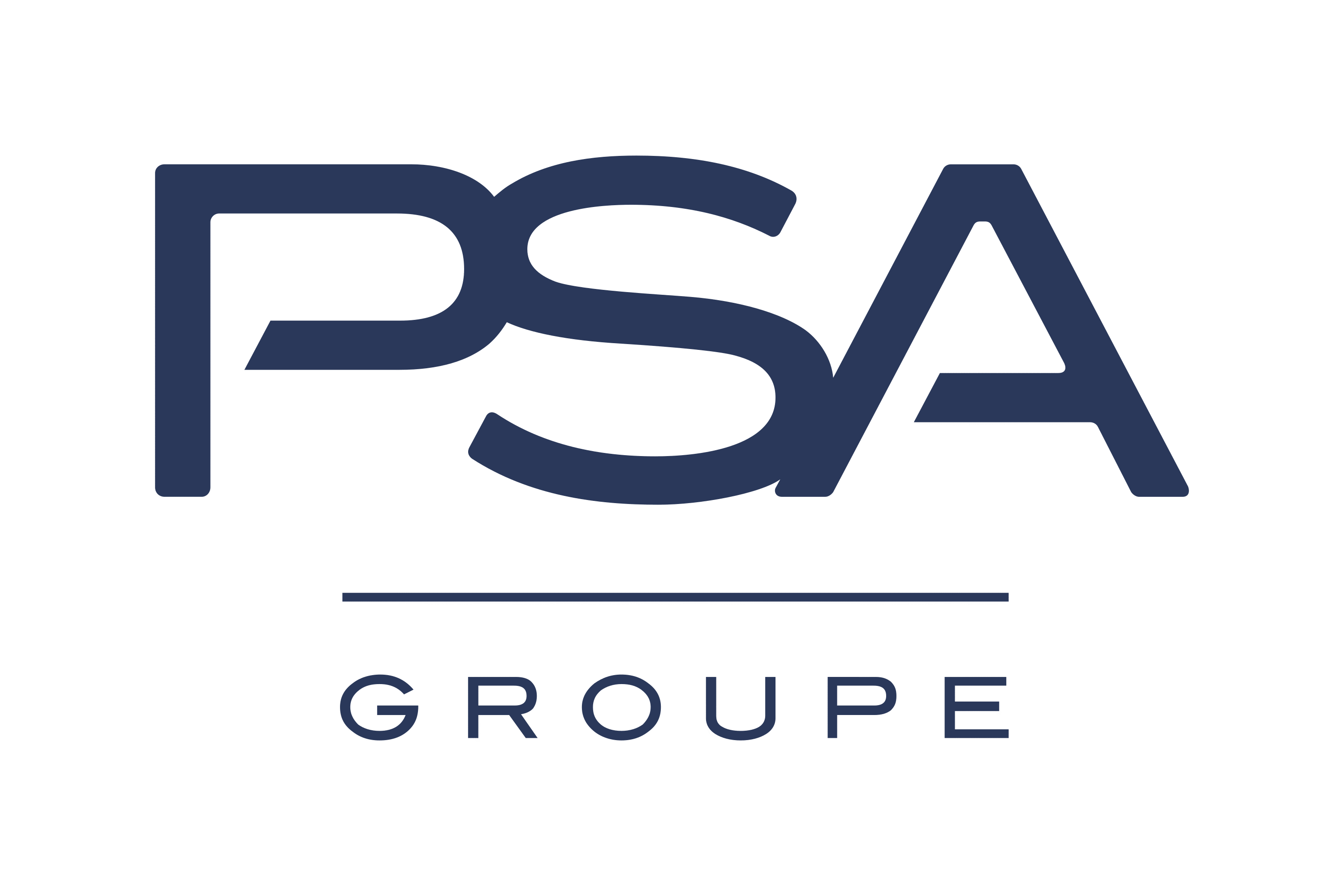 Groupe PSA Logo wine