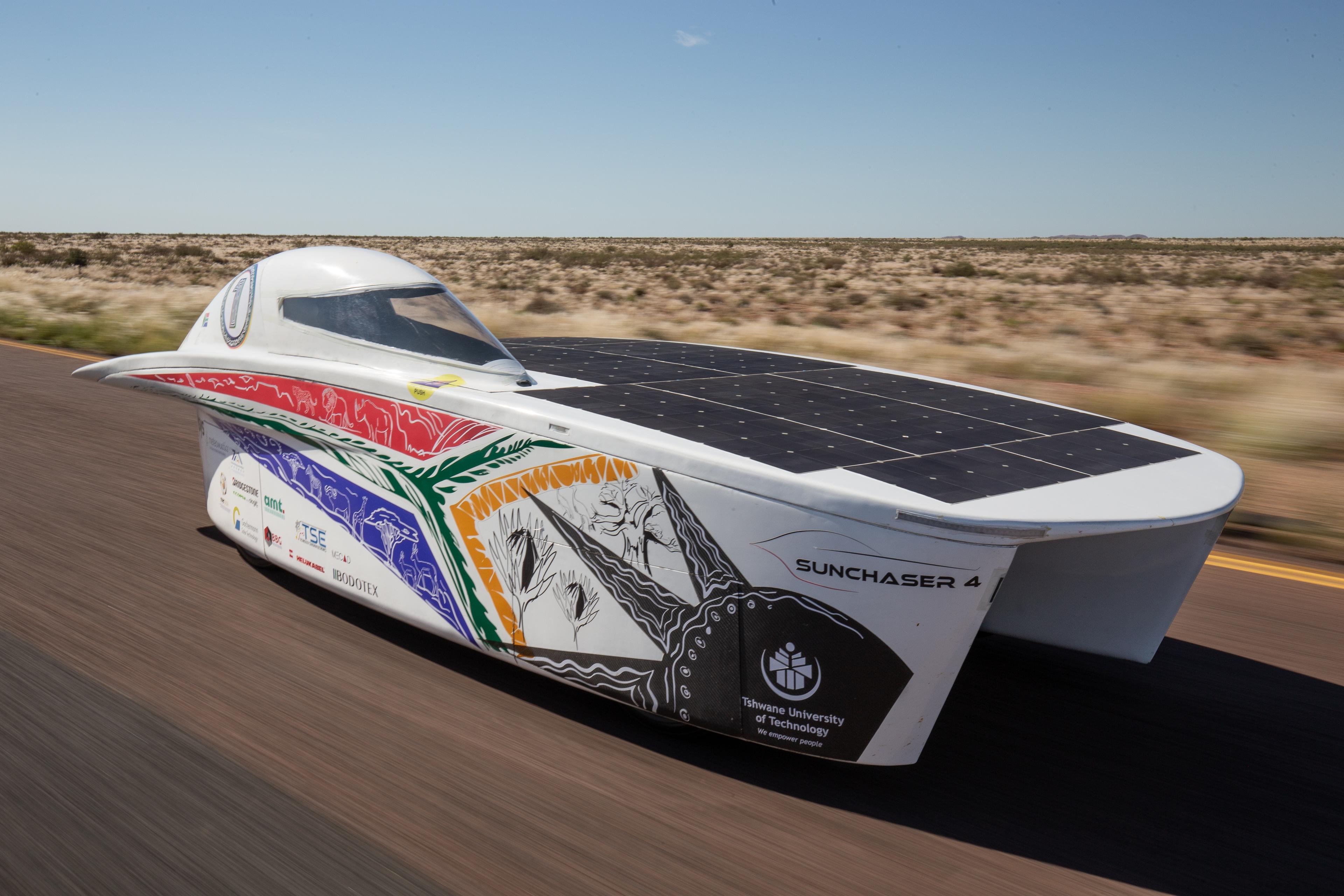 Tshwane university solar powered car