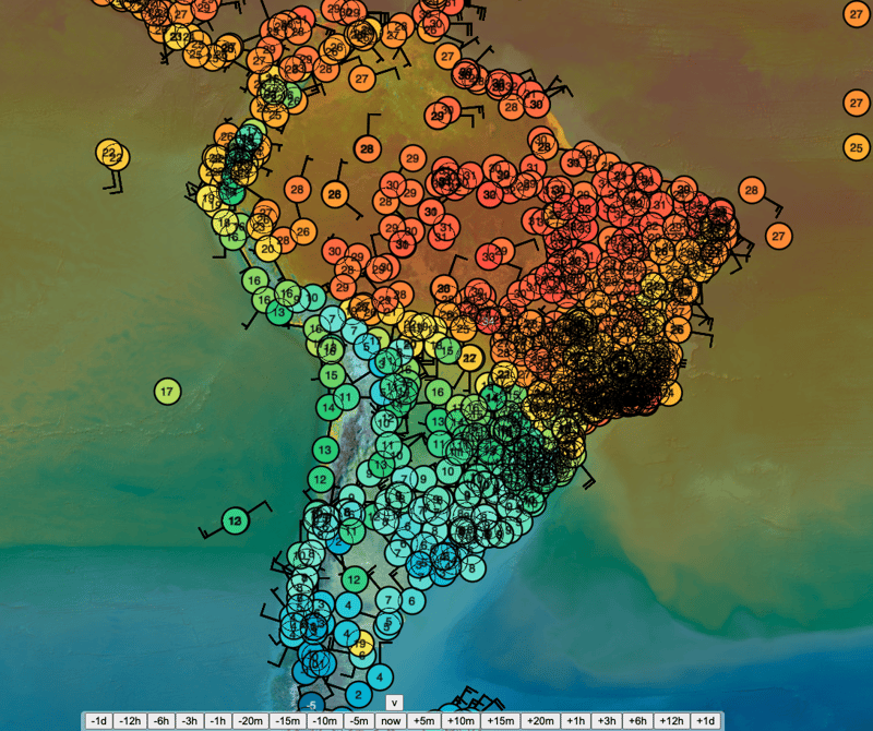 After: Brazil weather stations data available from July 7th 2022 onwards.