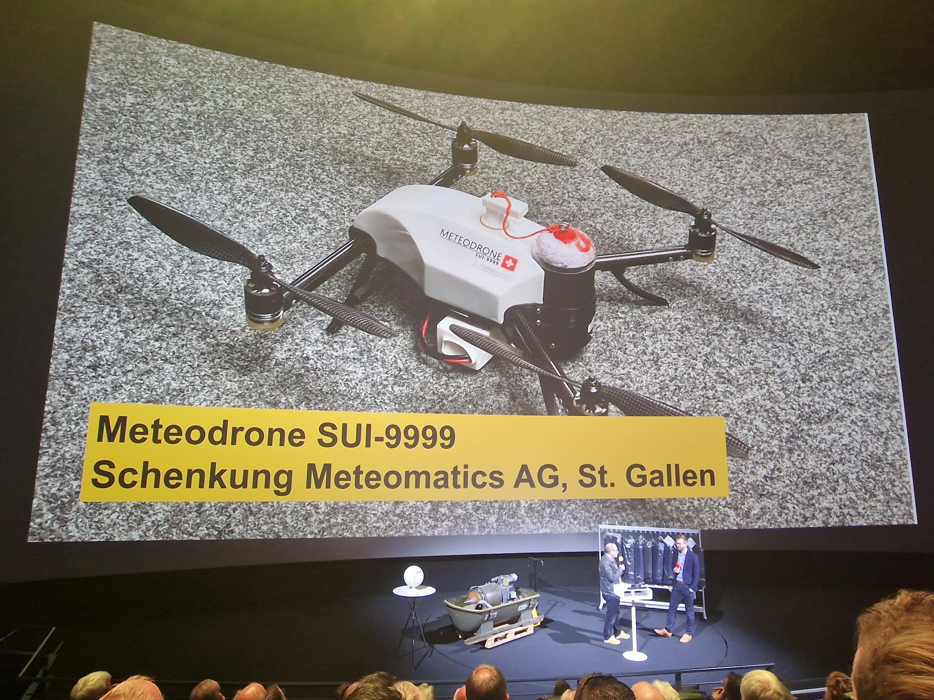 meteodrone at the swiss museum of transport