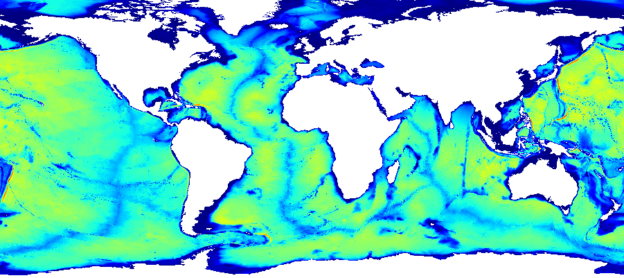 Ocean depth