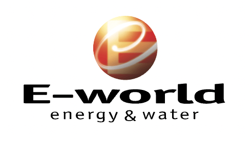 E-World energy and water logo